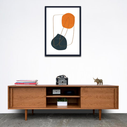 Kasse Credenza - Solid Cherry - Clear Finish  75L x 19W x 24H