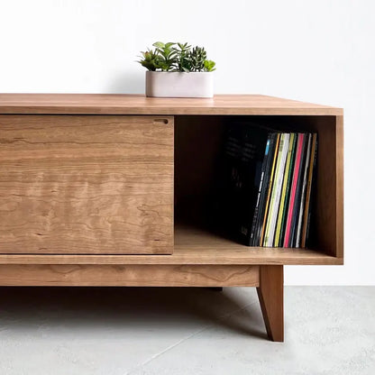 Mercer Credenza - Solid Cherry - Wood base